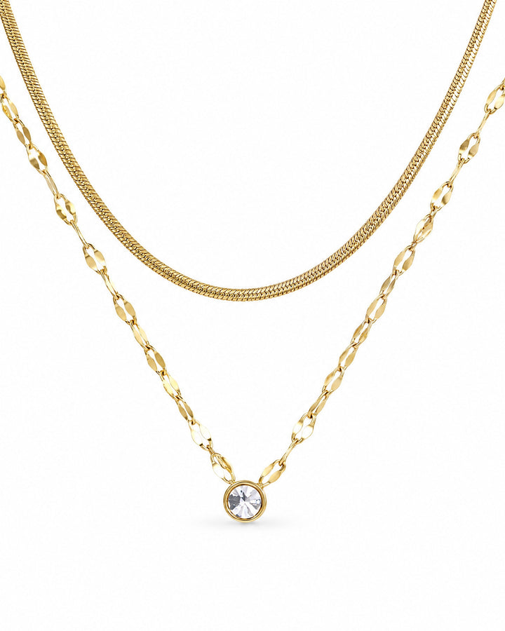 Accord Two-Chain Necklace — Amaurine