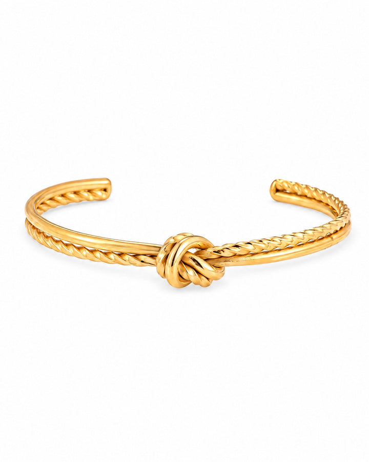 Ligature Knot Cuff — Amaurine