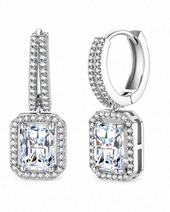 Cascade Emerald-Cut Drops — Amaurine