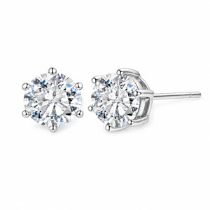 Prélude Moissanite Studs — Amaurine