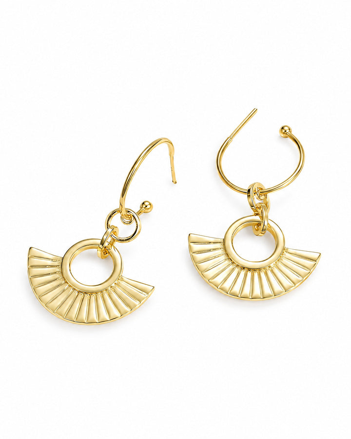 Plissé Earrings — Amaurine