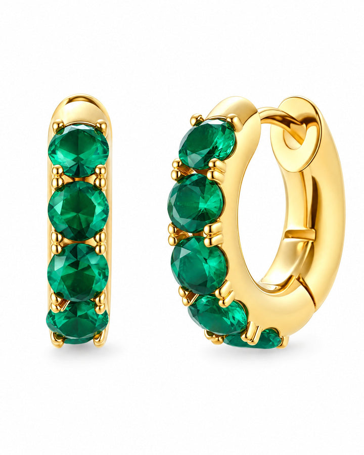 Verrière Huggie Hoops — Amaurine