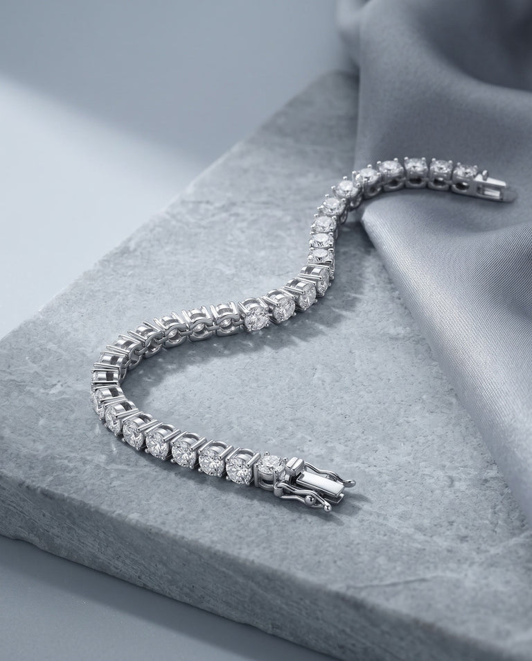 Platinum-plated and rhodium-plated silver: what the white finish is for — Amaurine