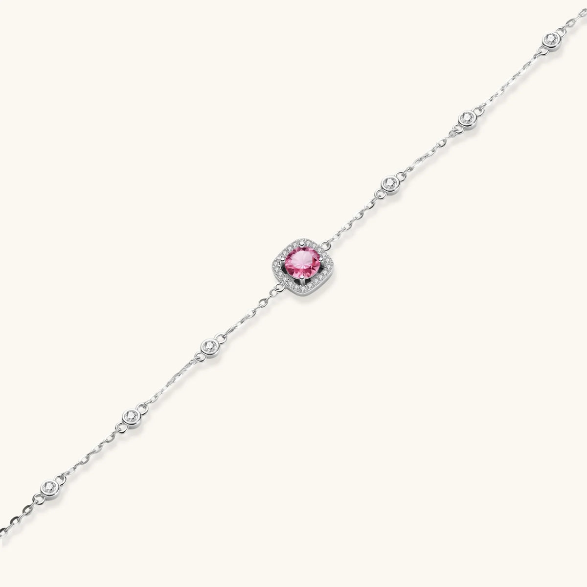 Blush Dreams Moissanite Bracelet — Amaurine (view 3)