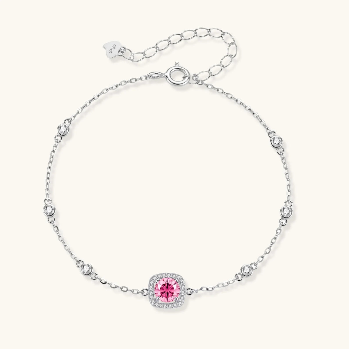 Blush Dreams Moissanite Bracelet — Amaurine