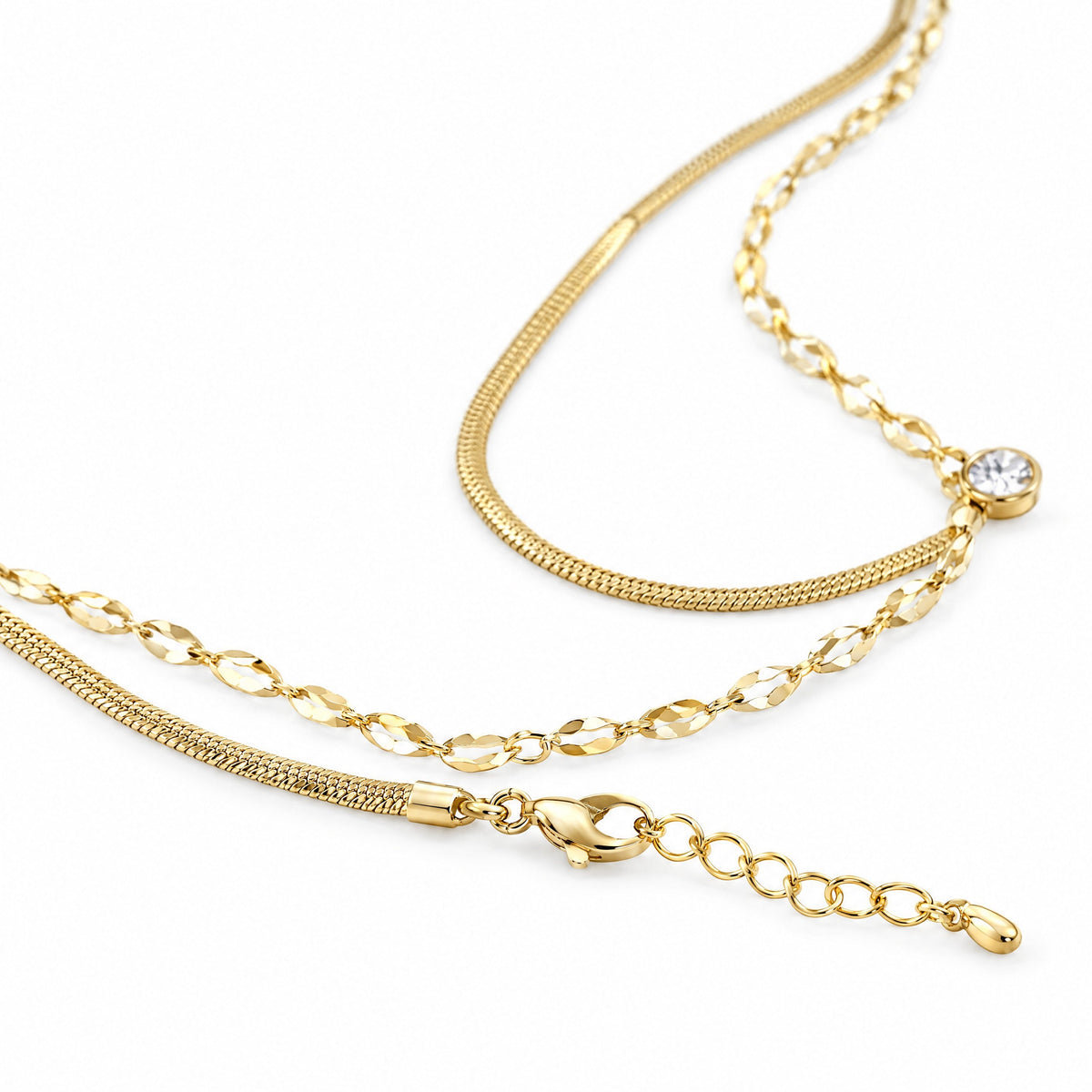 Accord Two-Chain Necklace — Amaurine