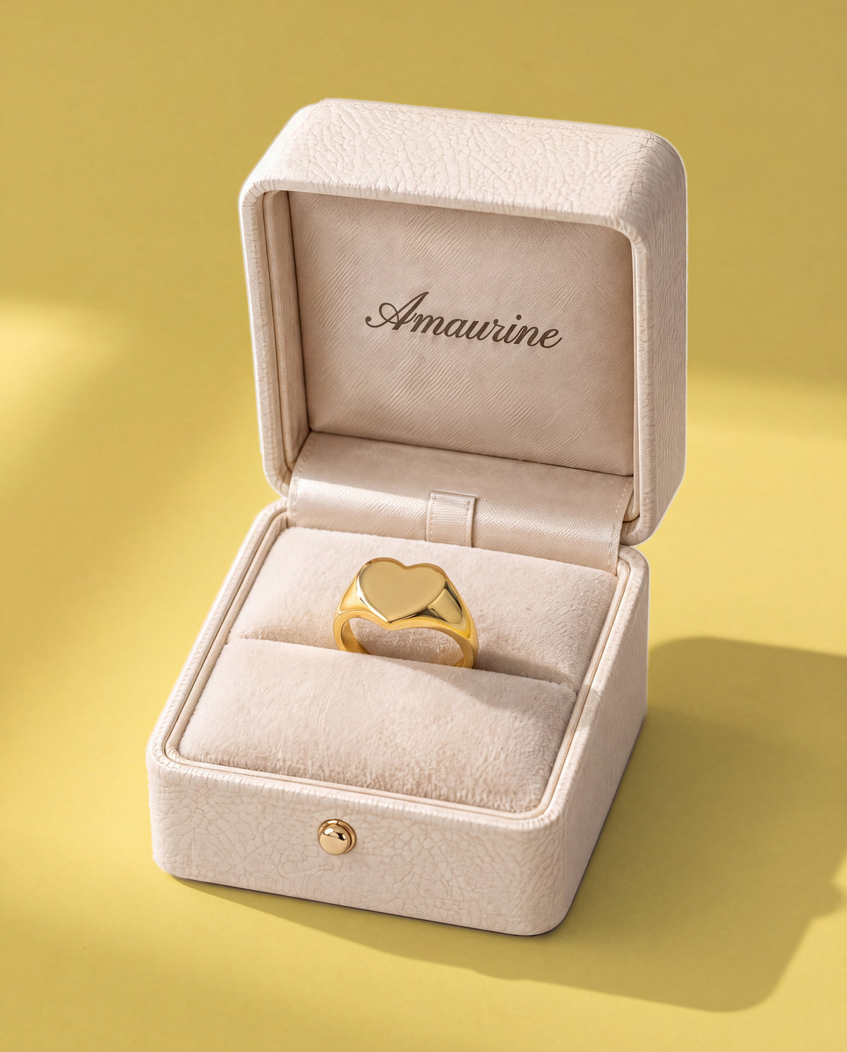 Ferveur Heart Ring — presentation box