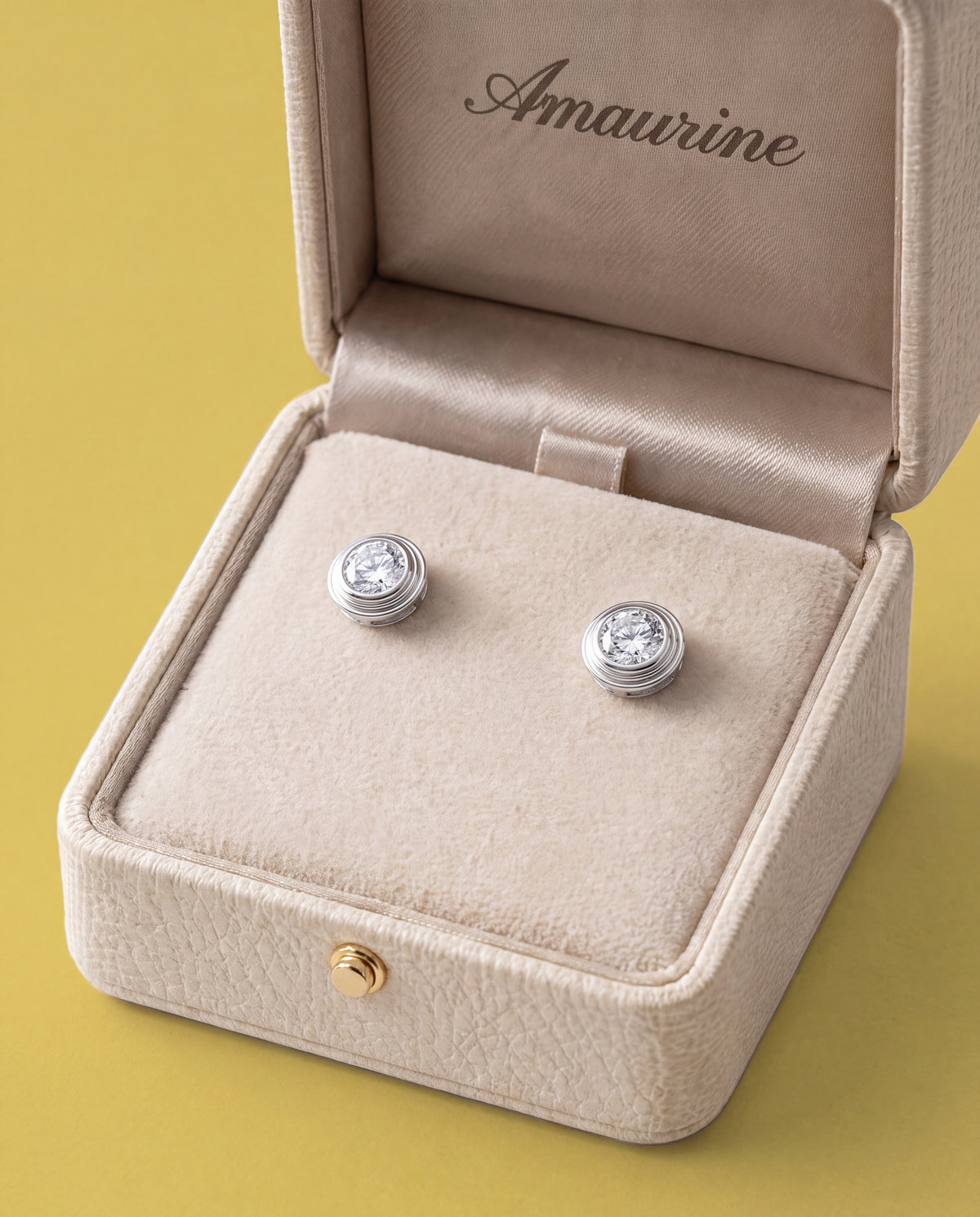 Ondine Stud Earrings — presentation box
