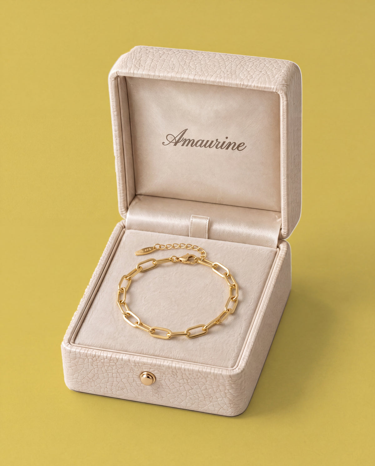 Arcade Link Bracelet — presentation box
