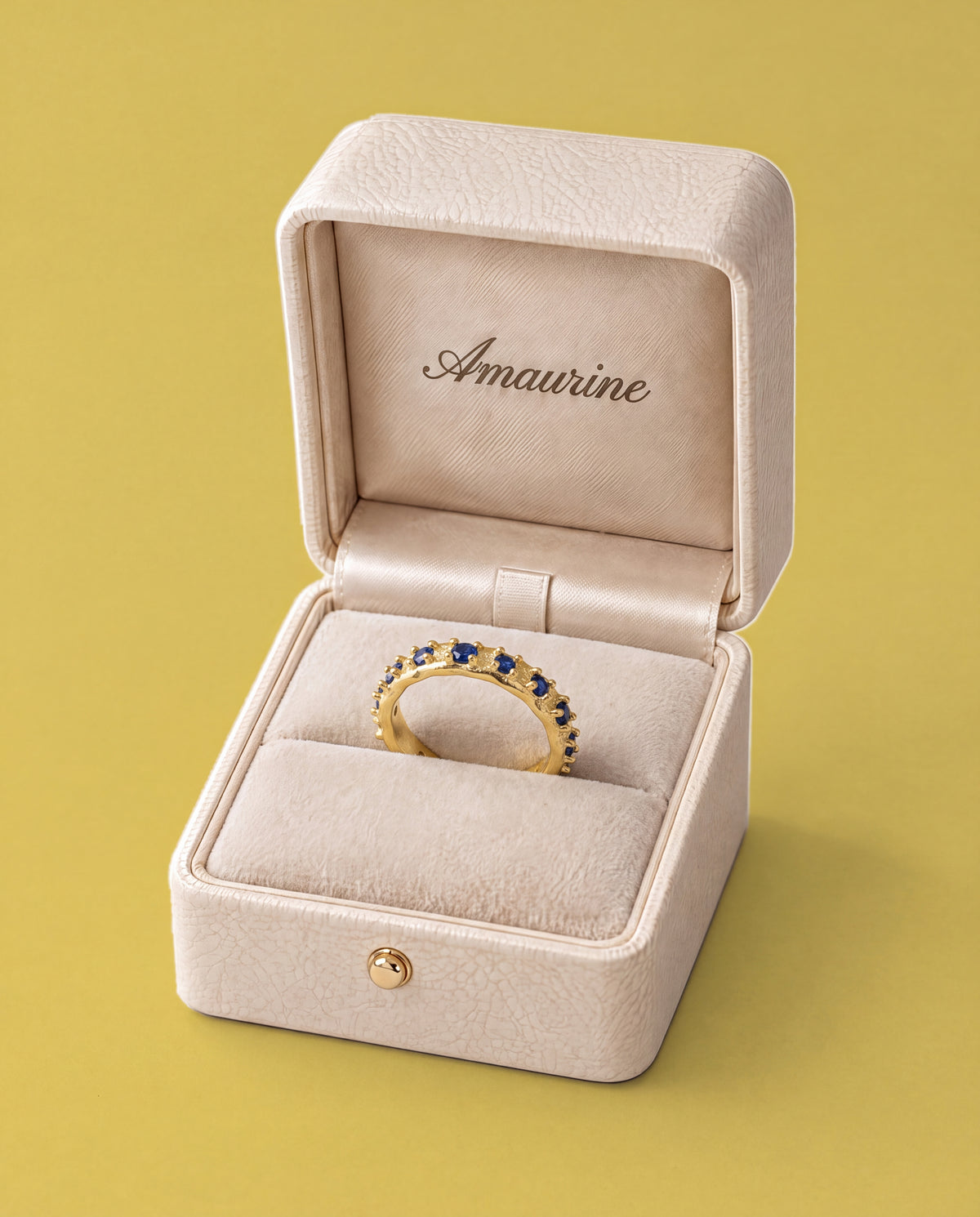 Azur Stone Ring — presentation box