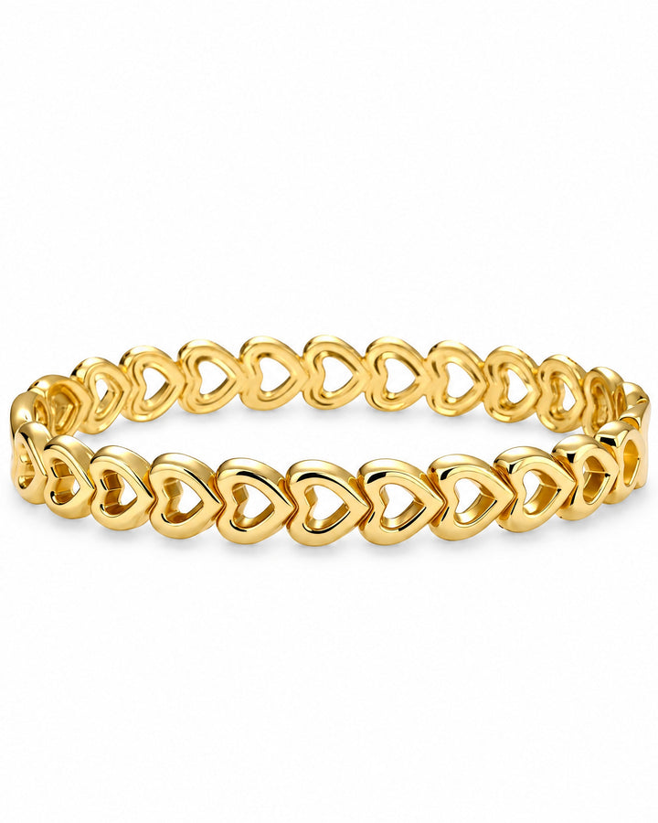 Guirlande Heart Bangle — Amaurine
