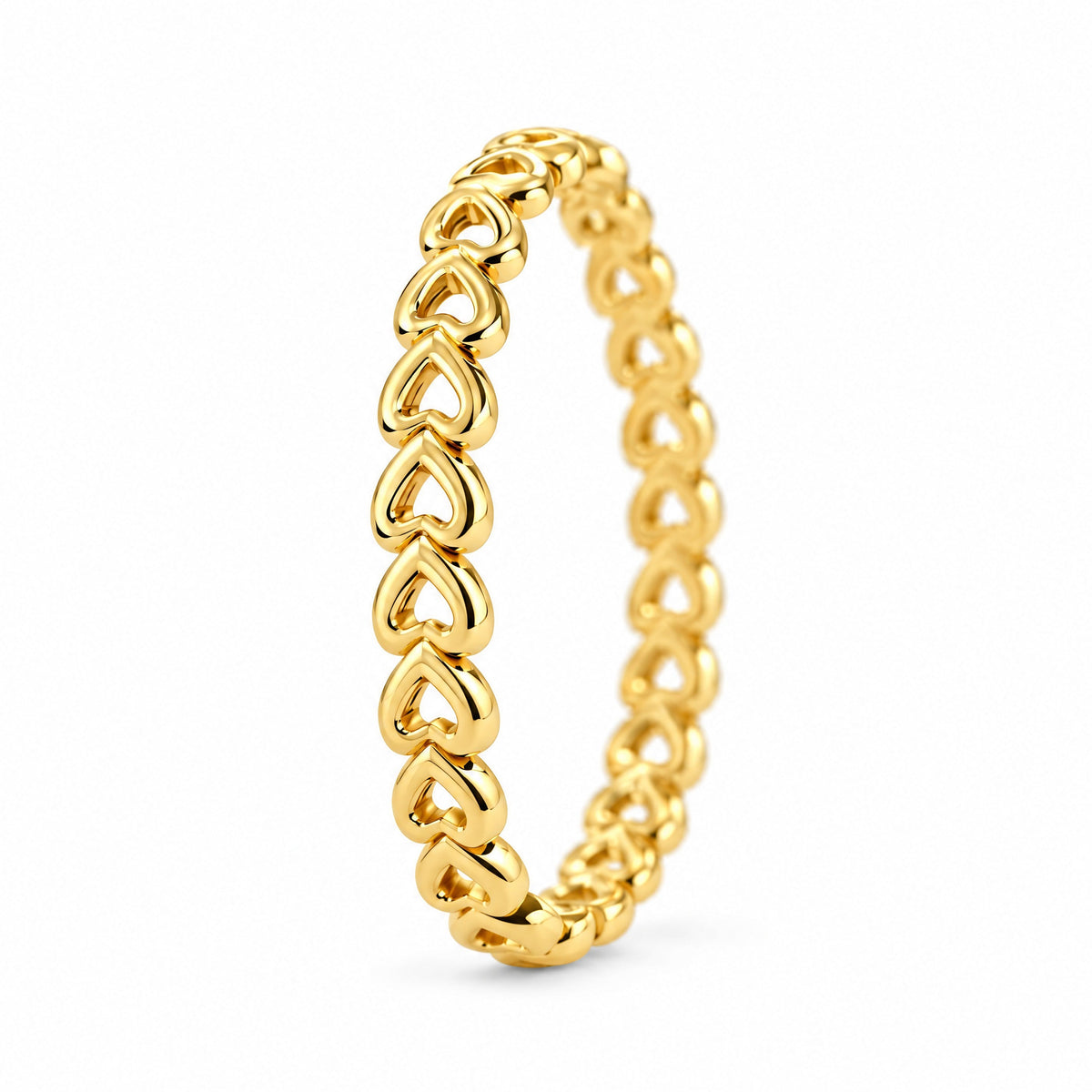 Guirlande Heart Bangle — Amaurine