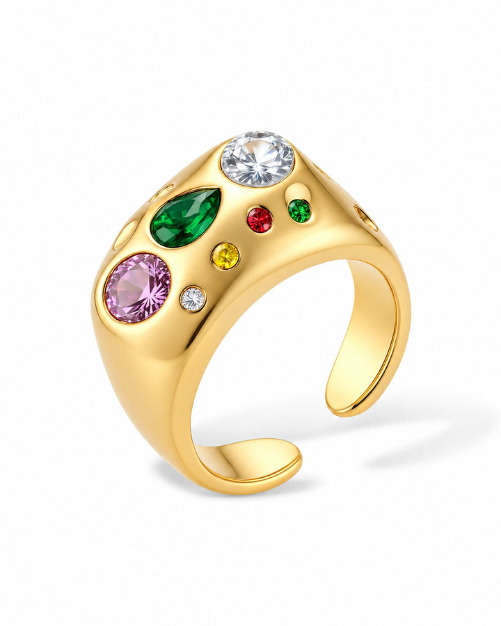 Rosace Dome Ring — Amaurine