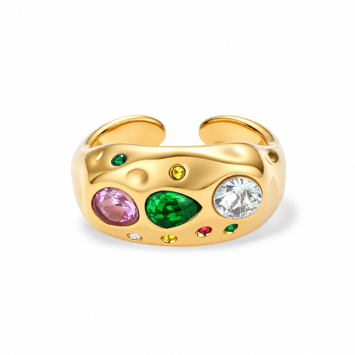 Rosace Dome Ring — Amaurine