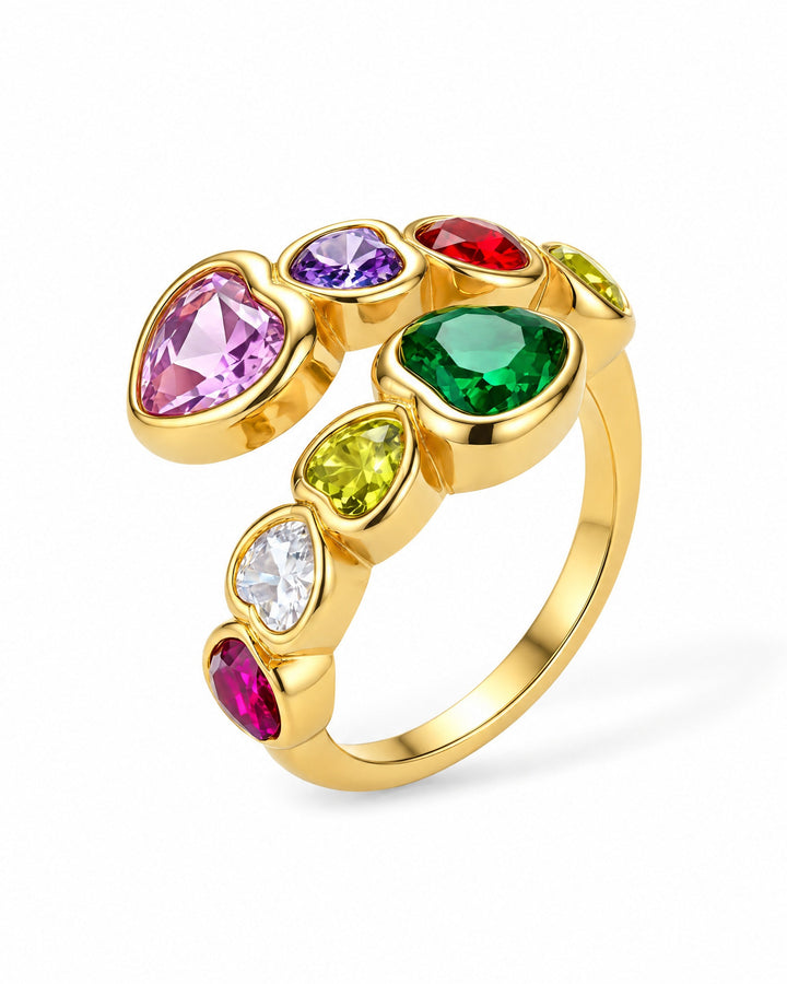 Vitrail Heart Ring — Amaurine