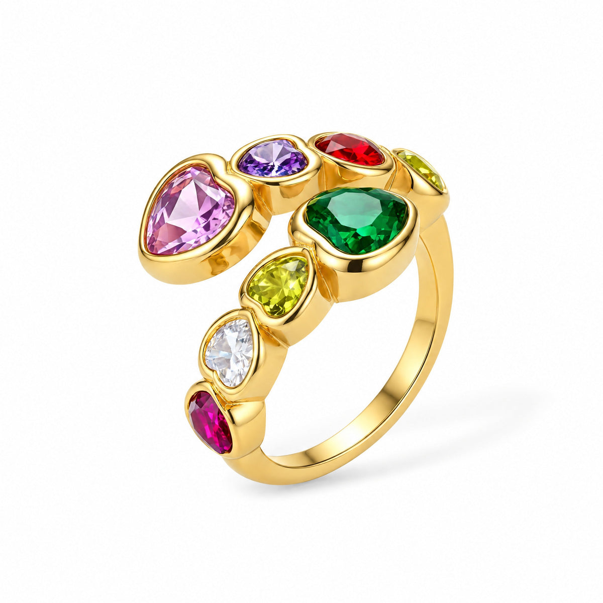 Vitrail Heart Ring — Amaurine