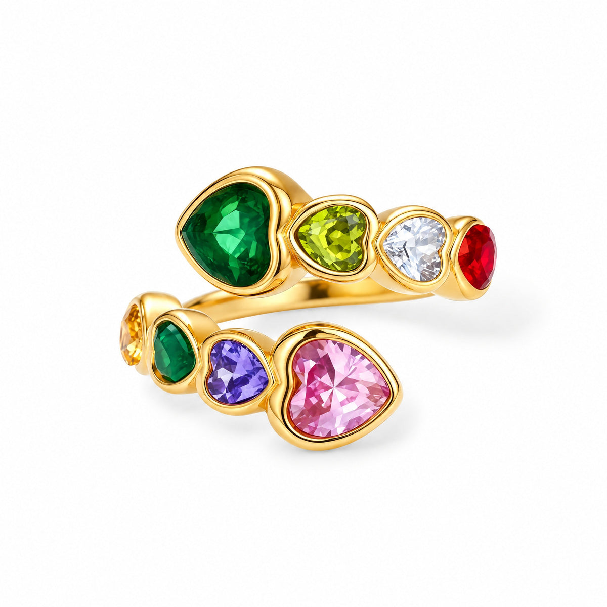 Vitrail Heart Ring — Amaurine