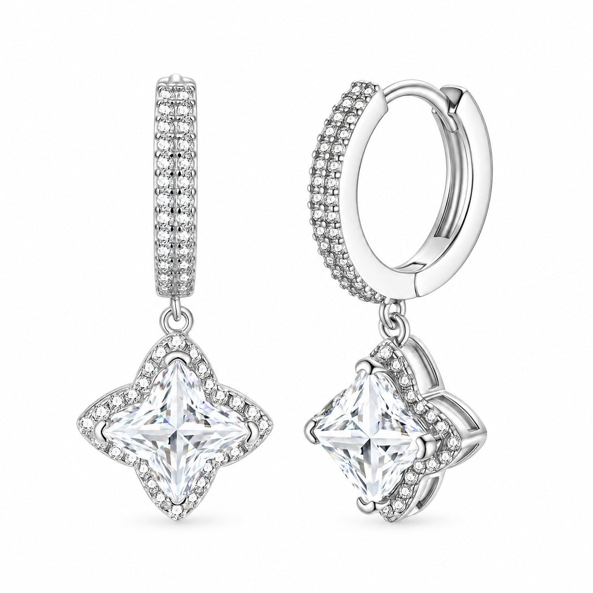 Cascade Dangle Huggies — Amaurine