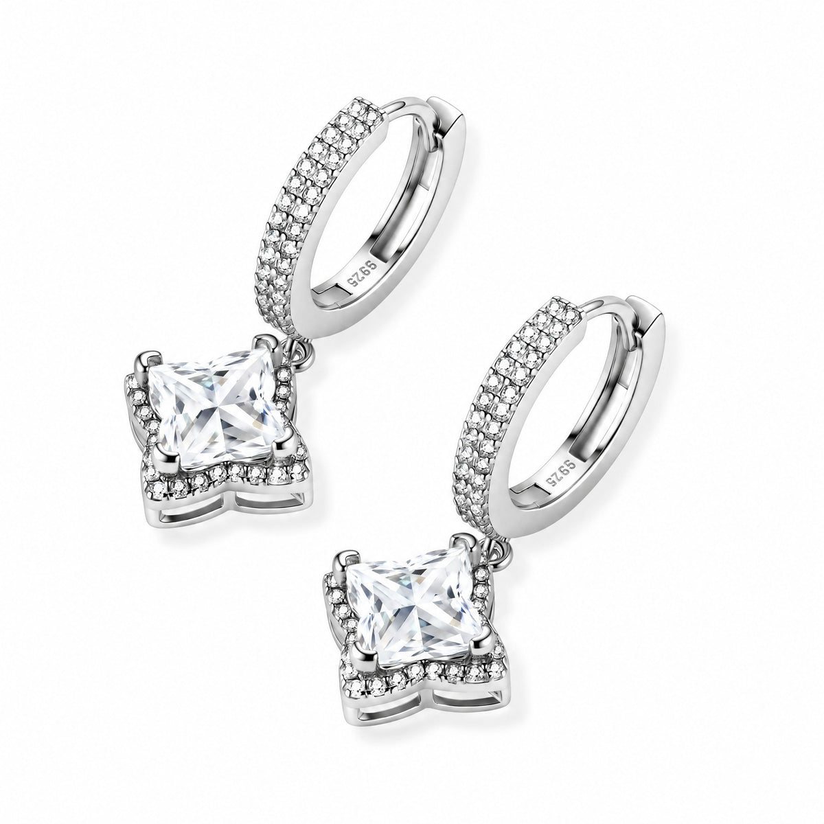 Cascade Dangle Huggies — Amaurine