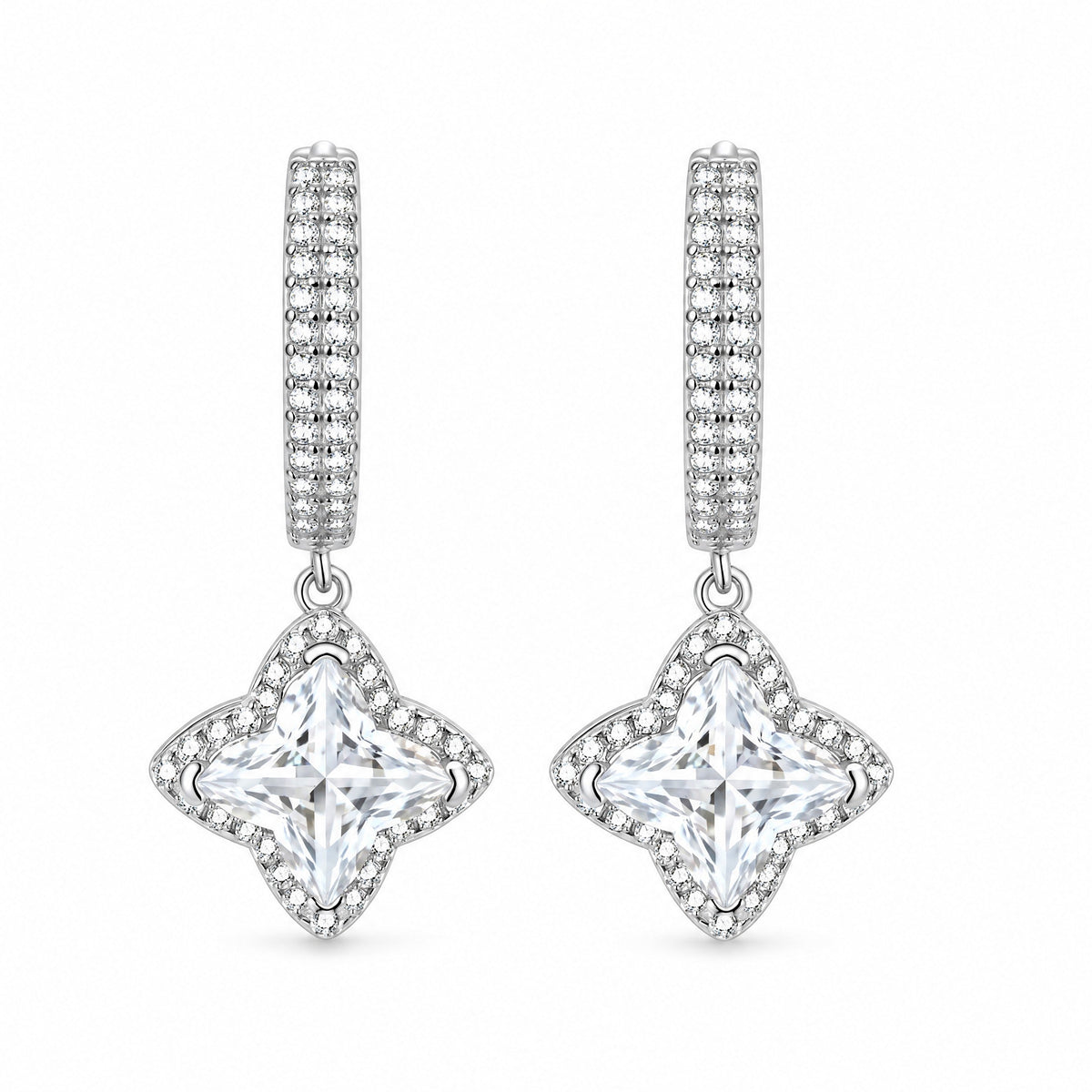 Cascade Dangle Huggies — Amaurine