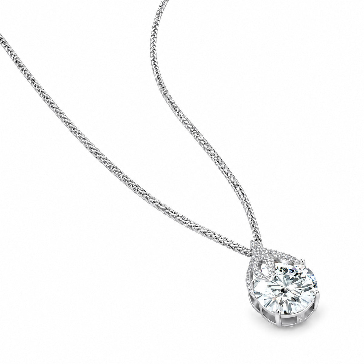 Ondine Teardrop Necklace — Amaurine
