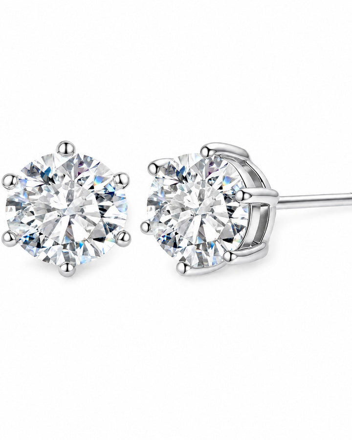 Prélude Moissanite Studs — Amaurine
