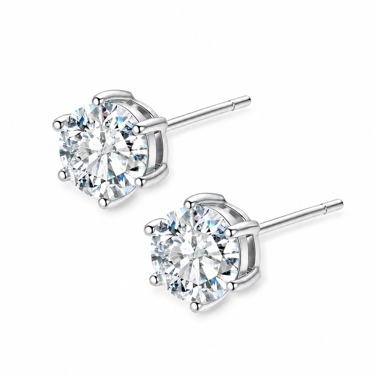 Prélude Moissanite Studs — Amaurine