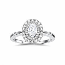 Rêverie Double Halo Ring — Amaurine
