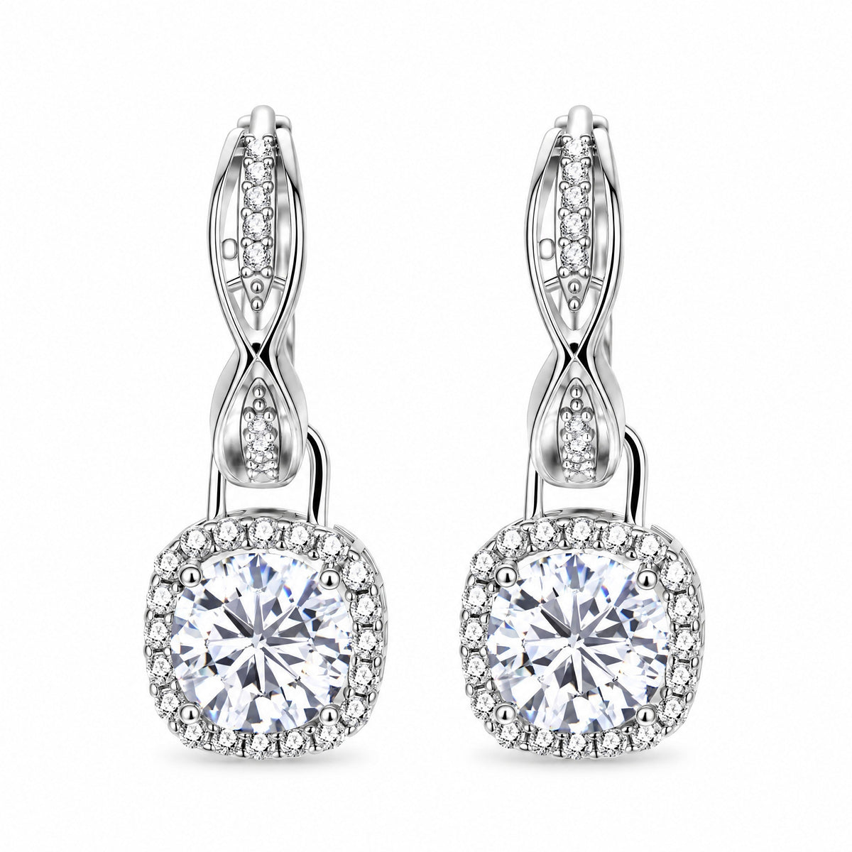 Rêverie Twisted Halo Earrings — Amaurine