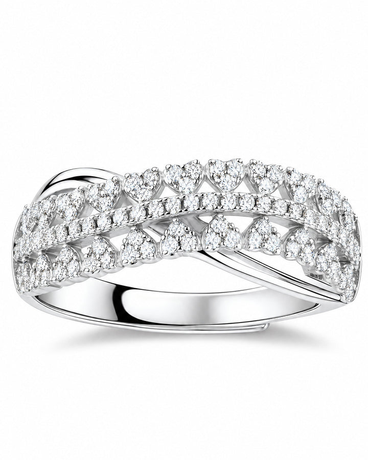 Rivière Crossover Ring — Amaurine