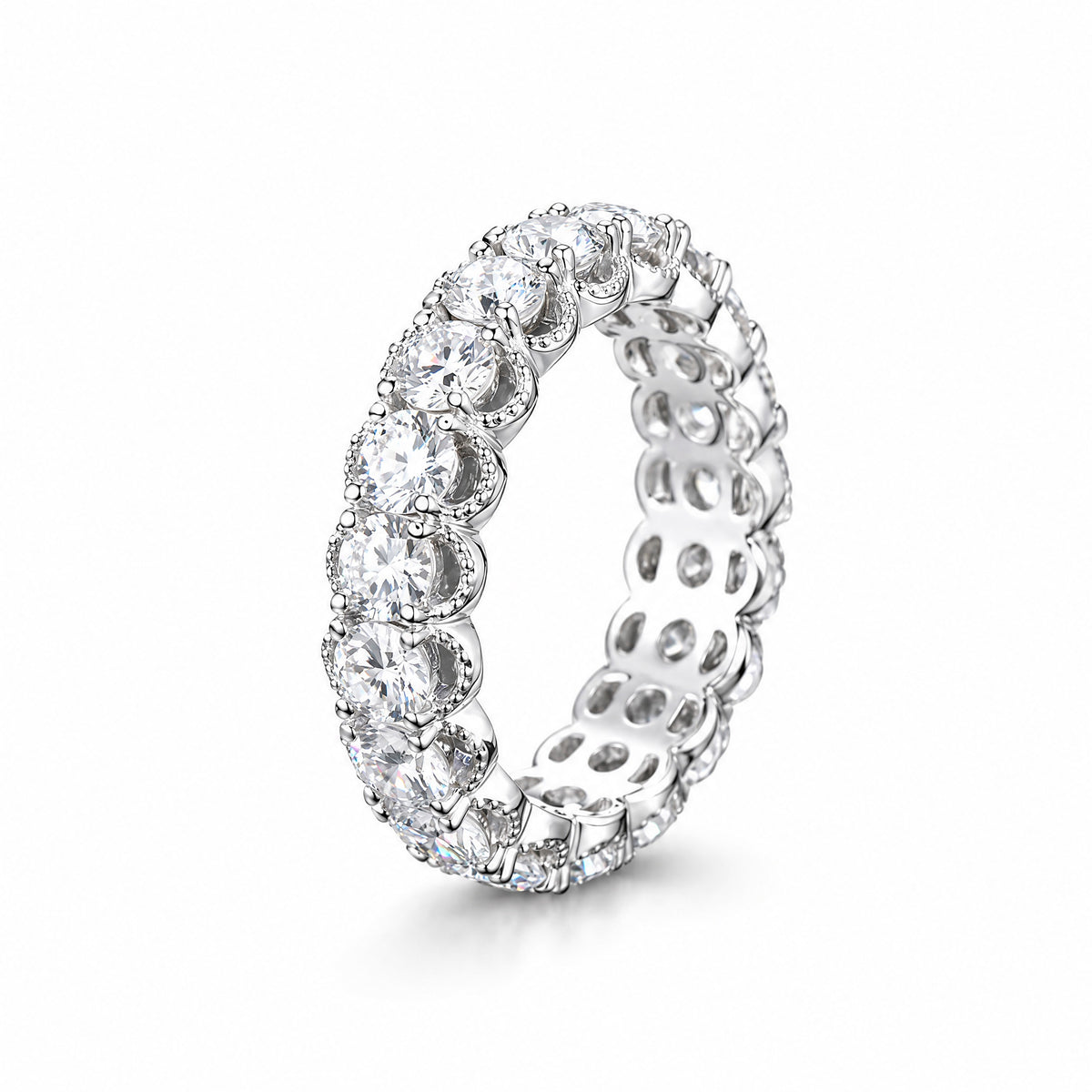 Rivière Ring detail, side