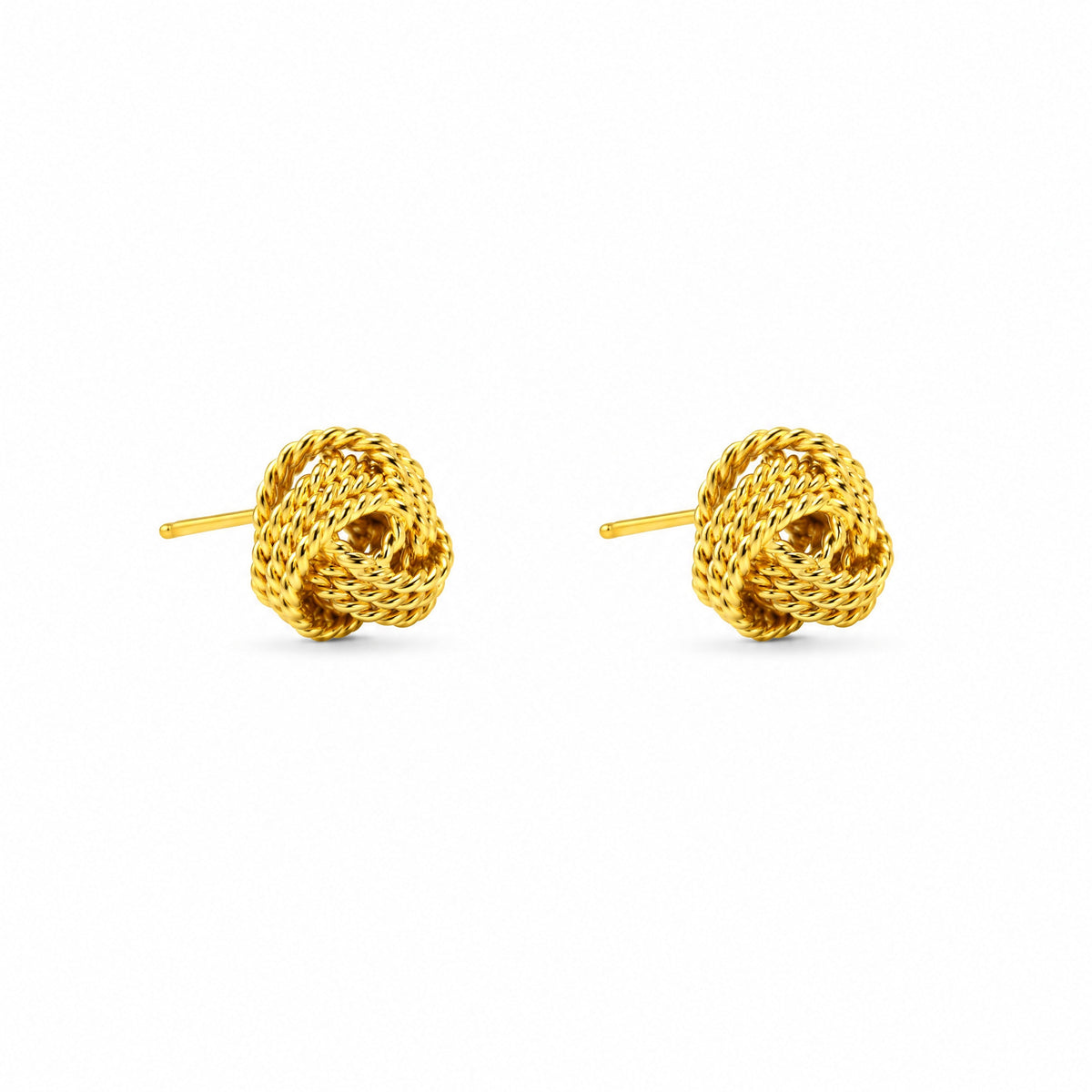 Ganse Knot Studs — Amaurine