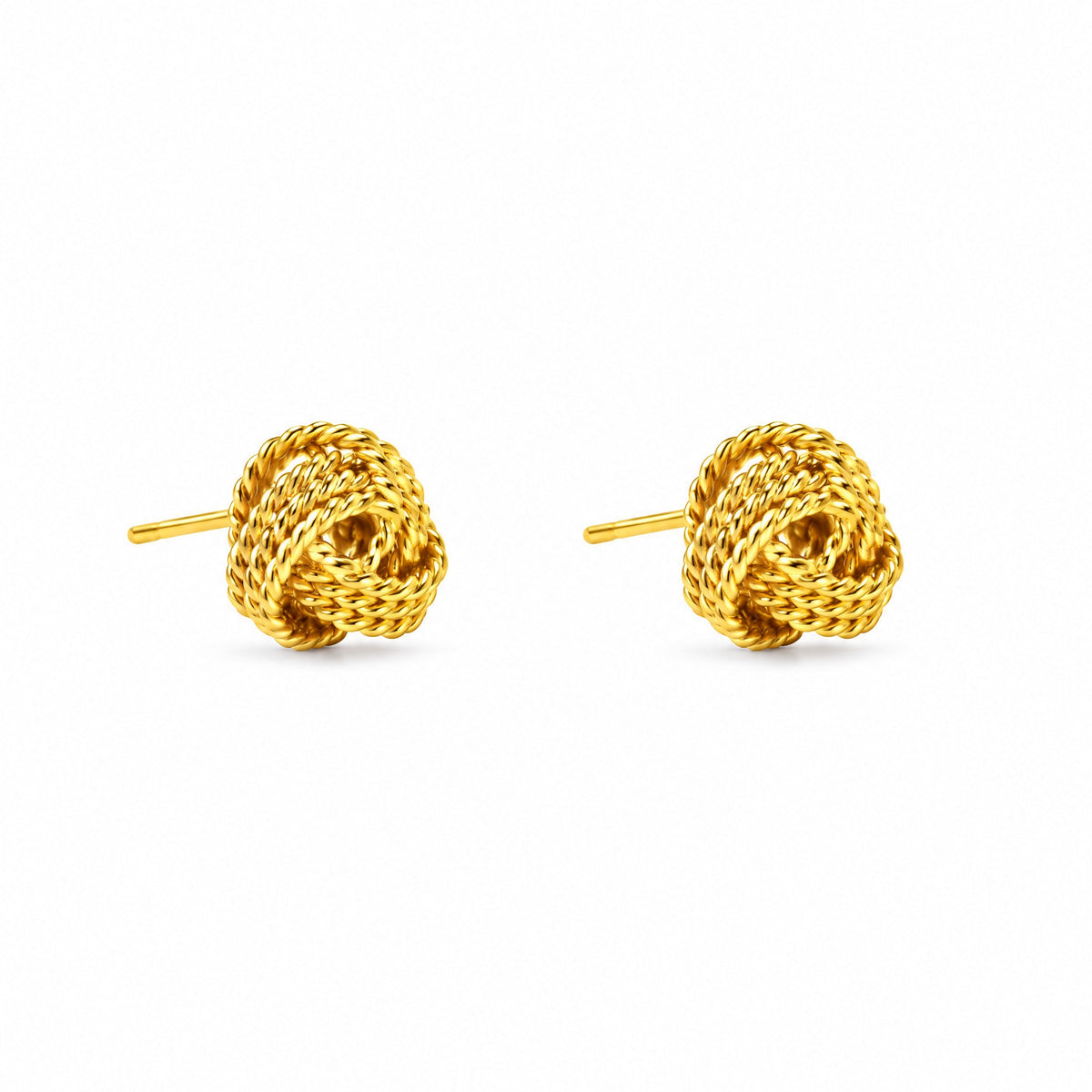 Ganse Knot Studs — Amaurine