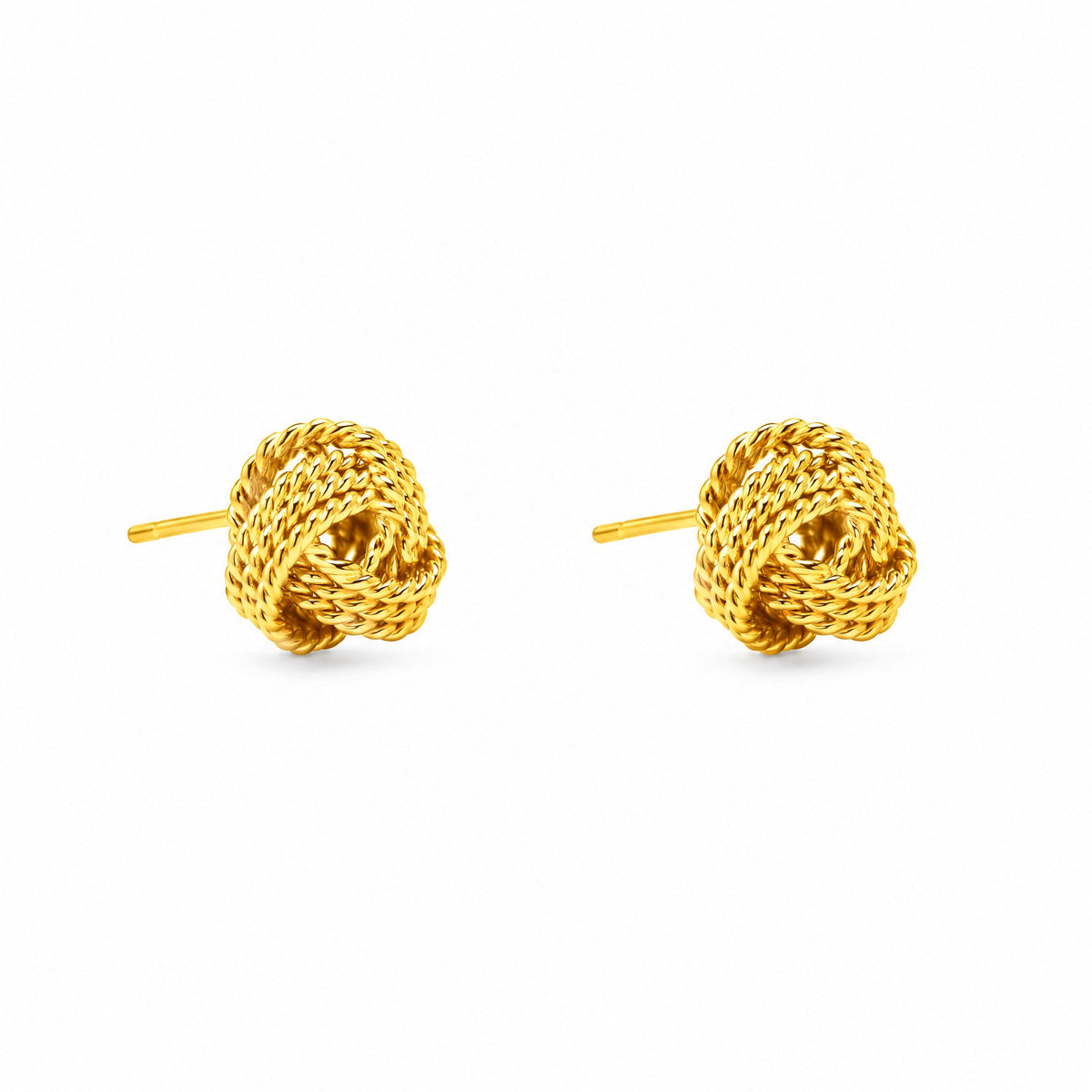 Ganse Knot Studs — Amaurine