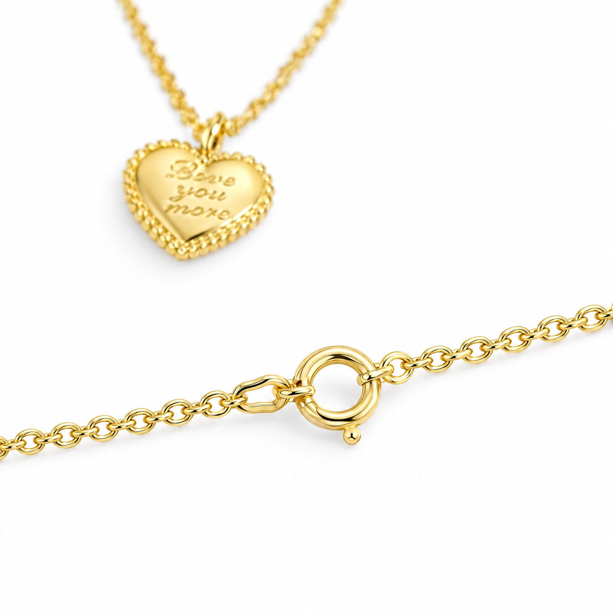 Murmure Heart Necklace — Amaurine