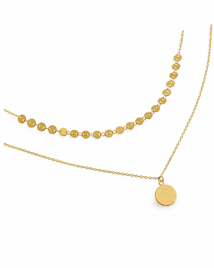 Pastille Layered Necklace — Amaurine