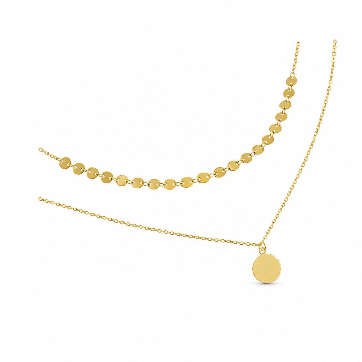 Pastille Layered Necklace — Amaurine