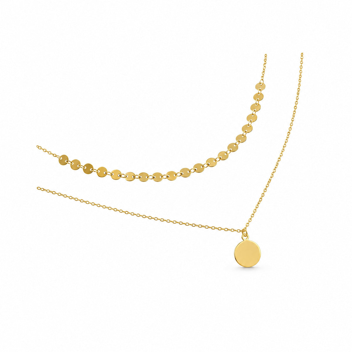 Pastille Layered Necklace — Amaurine