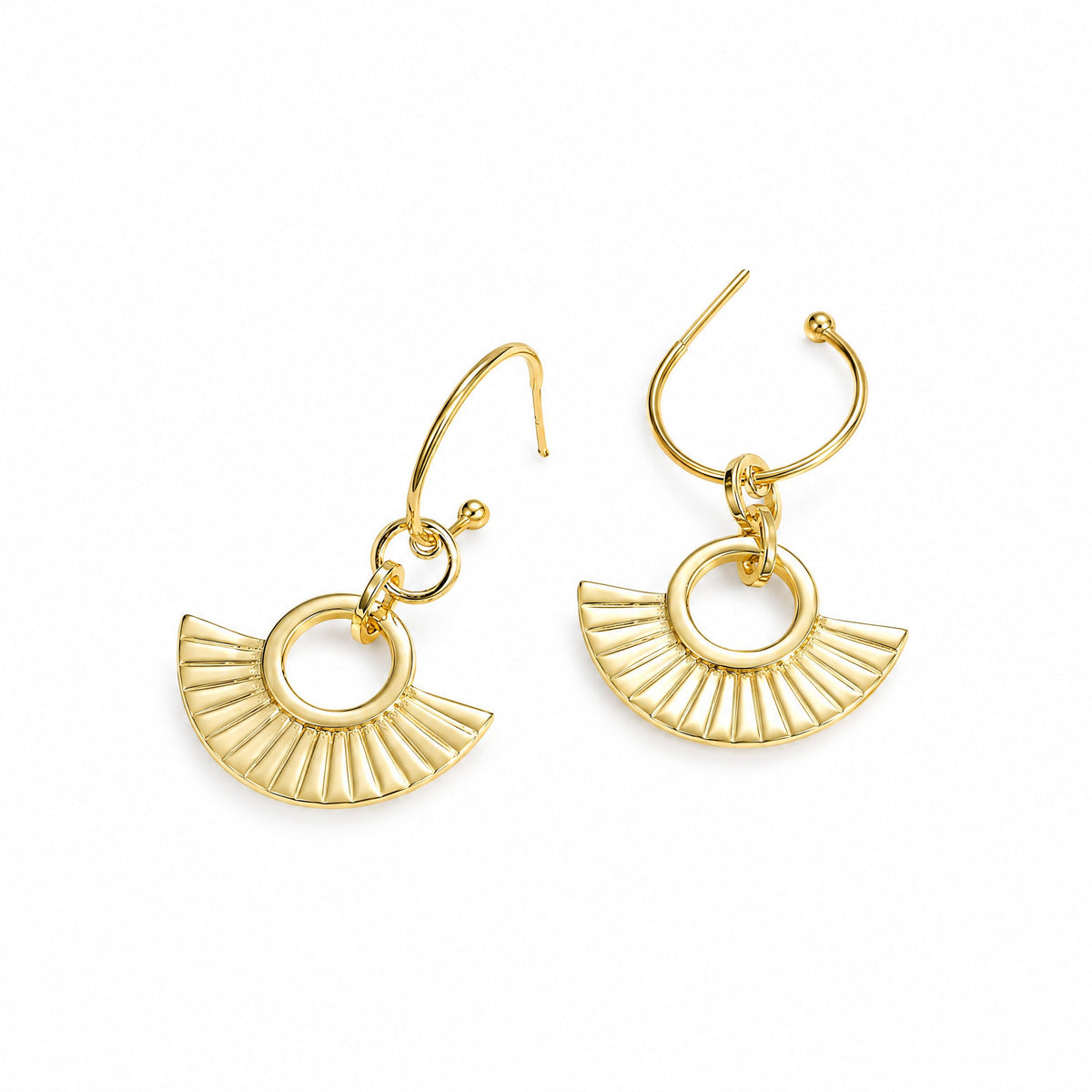 Plissé Earrings — Amaurine