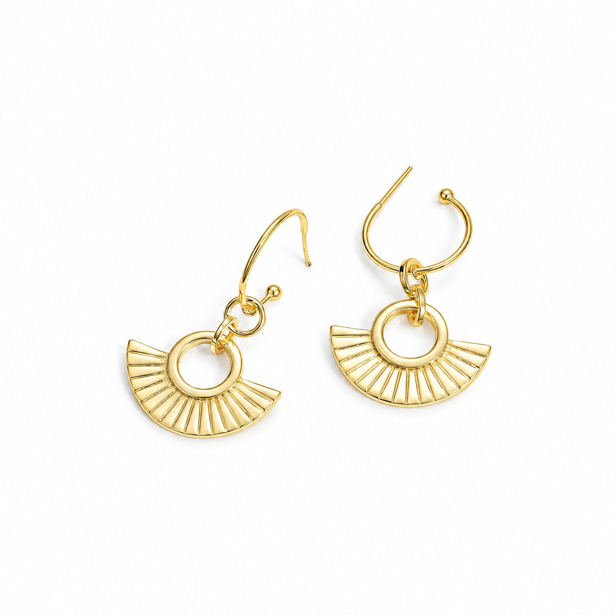 Plissé Earrings — Amaurine