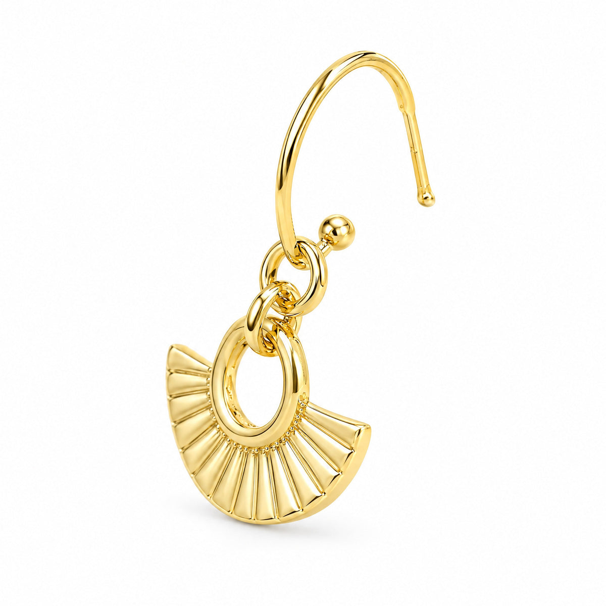 Plissé Earrings — Amaurine