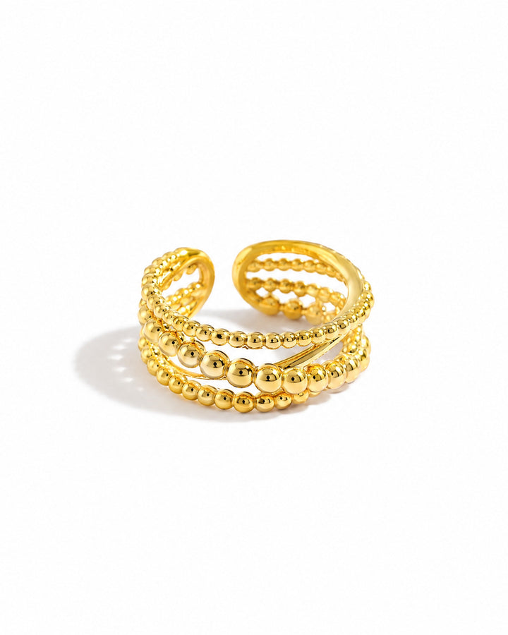 Treillis Wide Ring — Amaurine