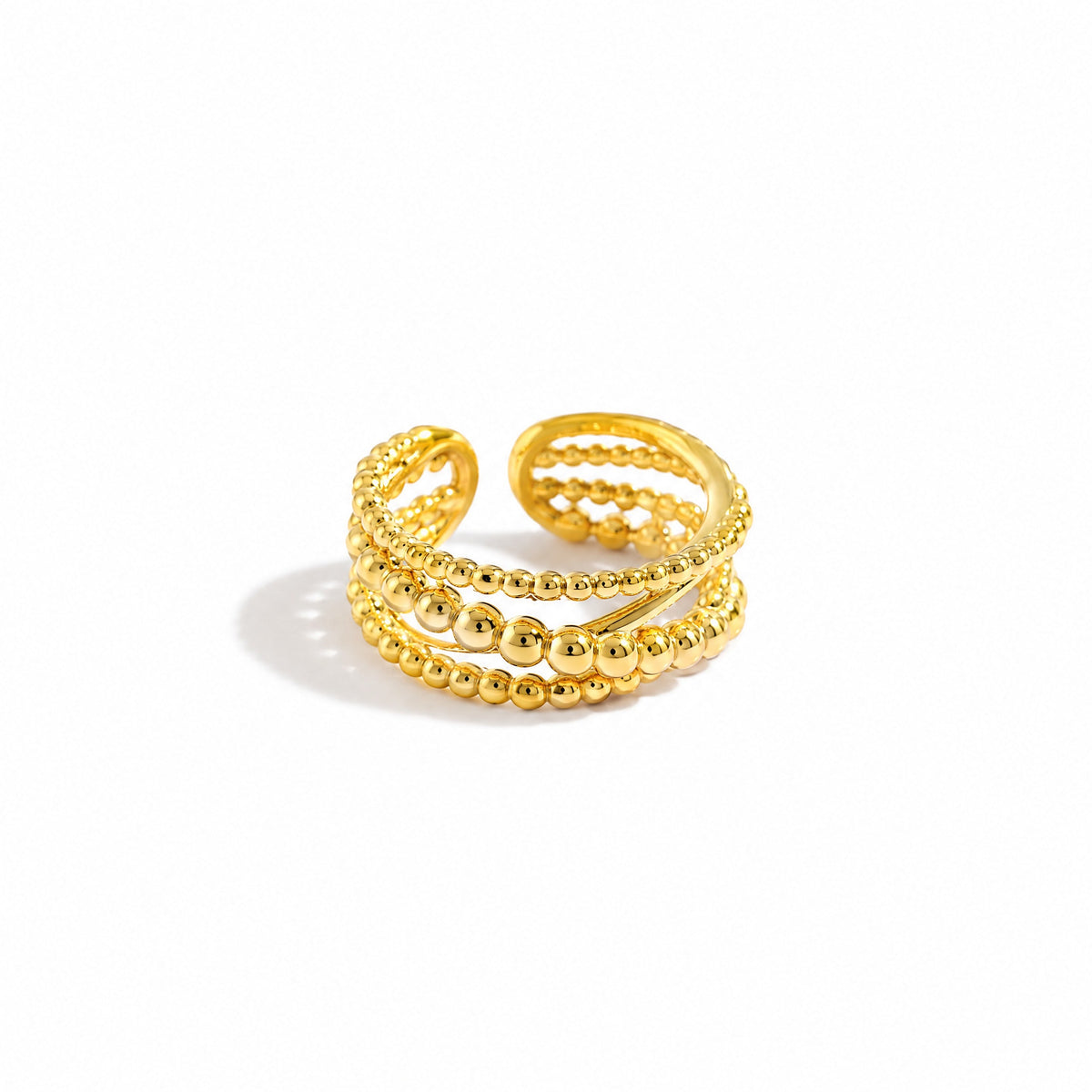 Treillis Wide Ring — Amaurine