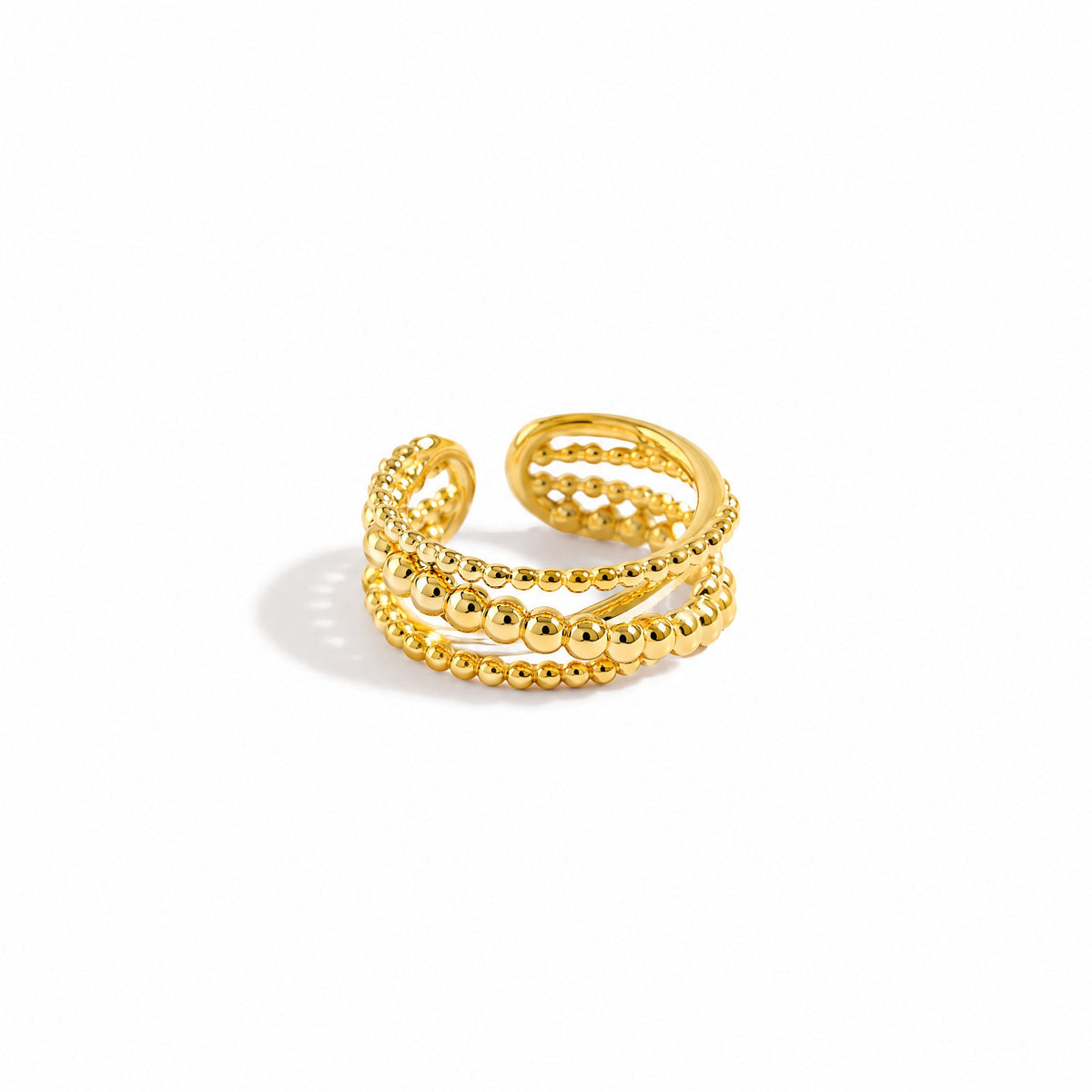 Treillis Wide Ring — Amaurine