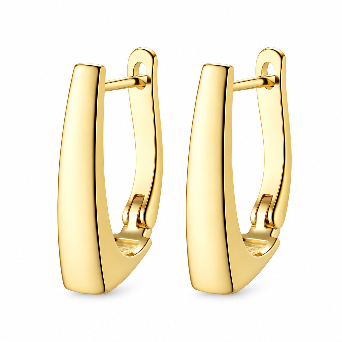 Galet Huggie Earrings — Amaurine
