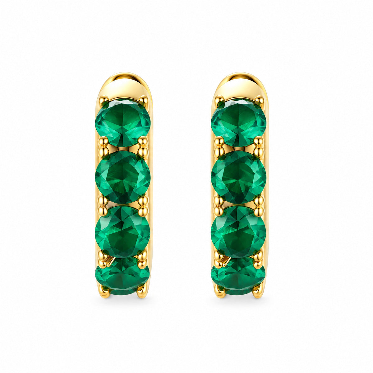 Verrière Huggie Hoops — Amaurine