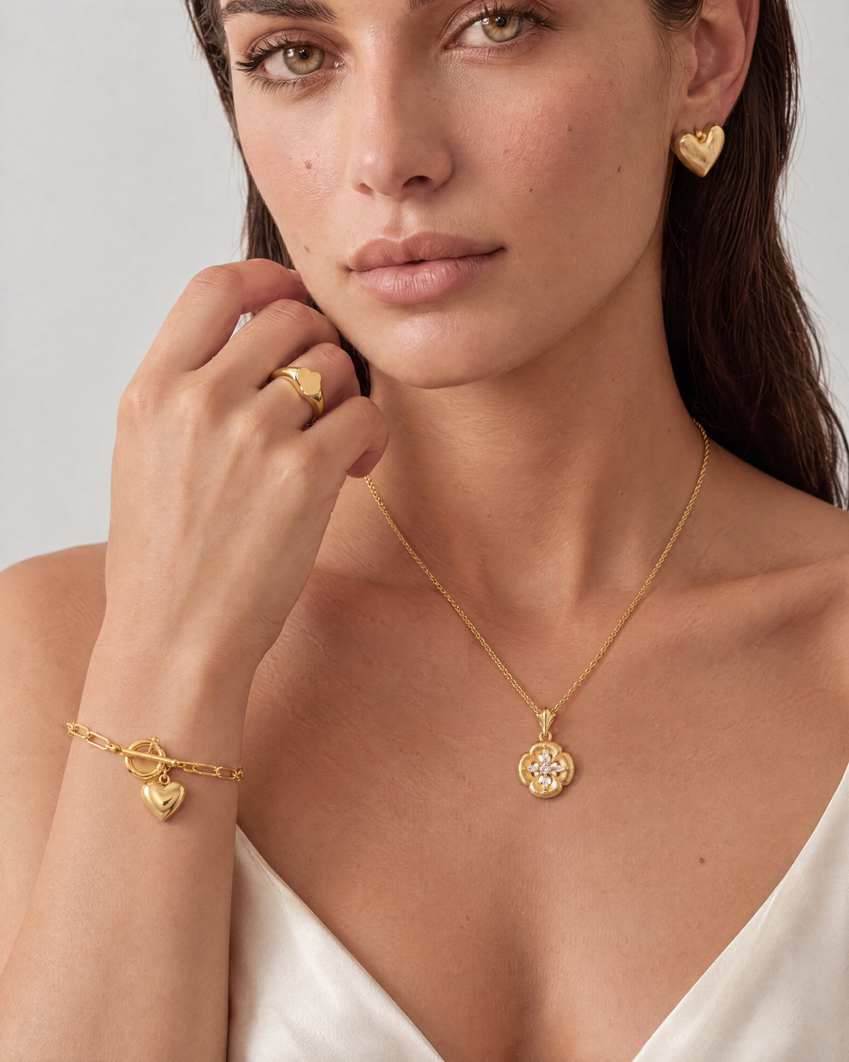 Attache Heart Bracelet — Amaurine