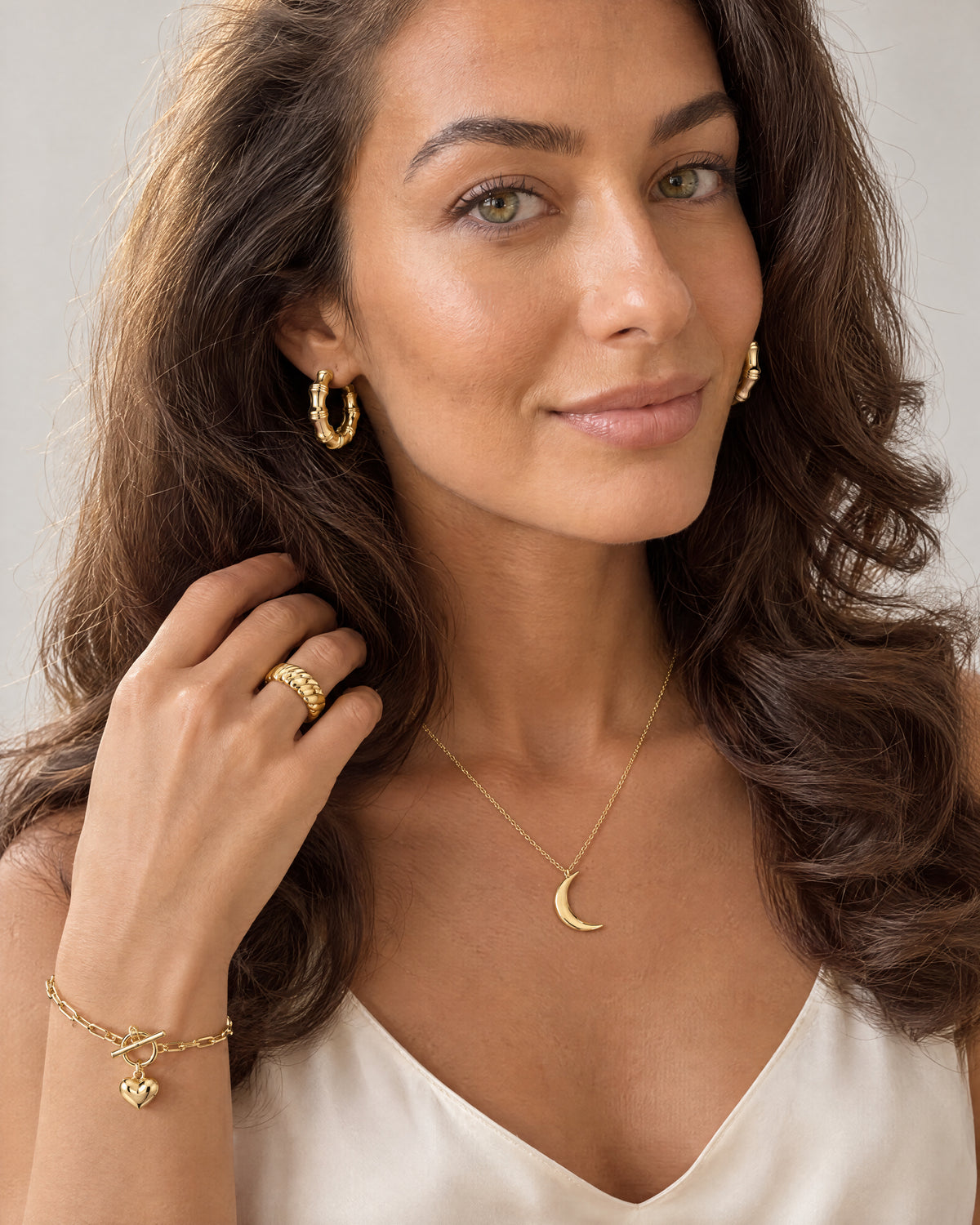 Berceau Crescent Necklace — Amaurine