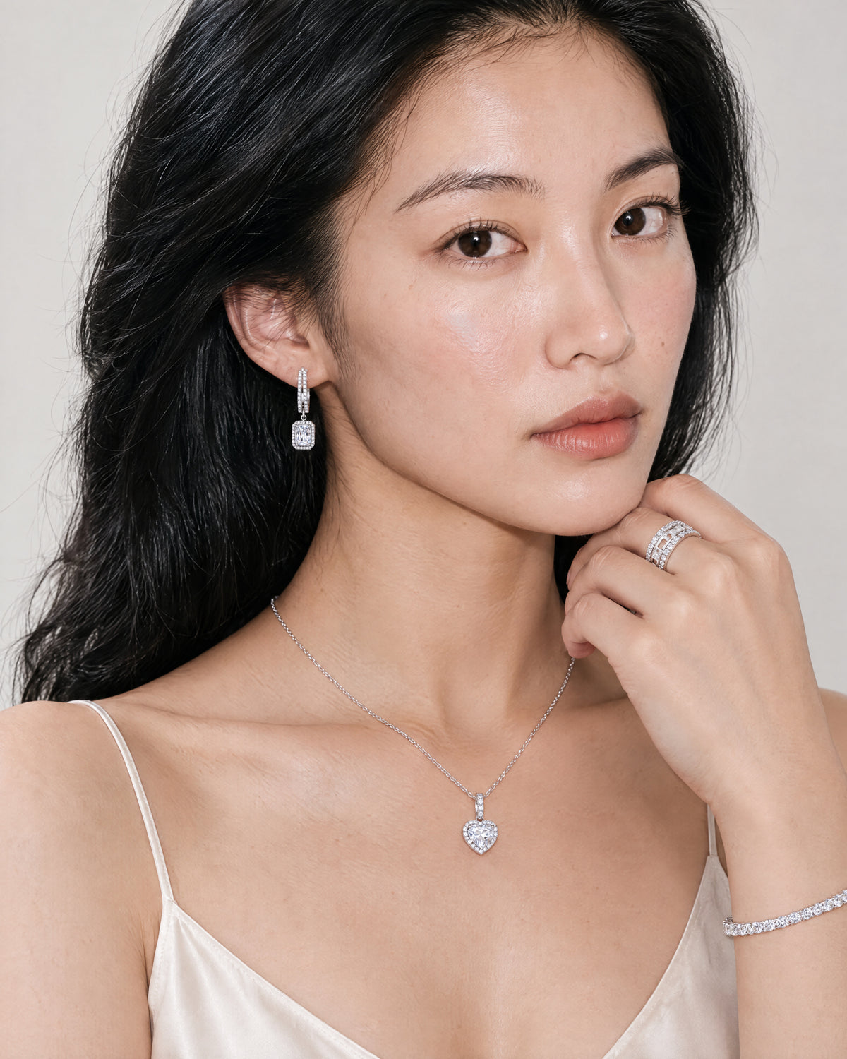 Cascade Emerald-Cut Drops — Amaurine