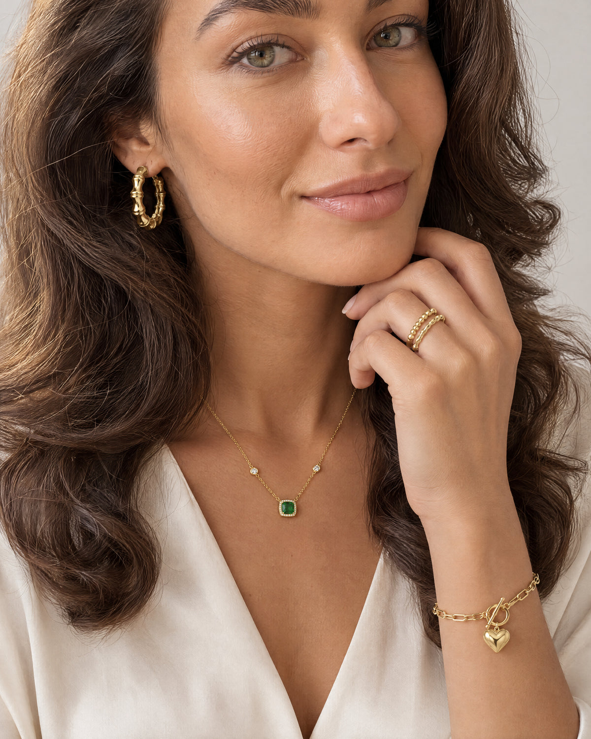 Chapelet Bead Ring — Amaurine